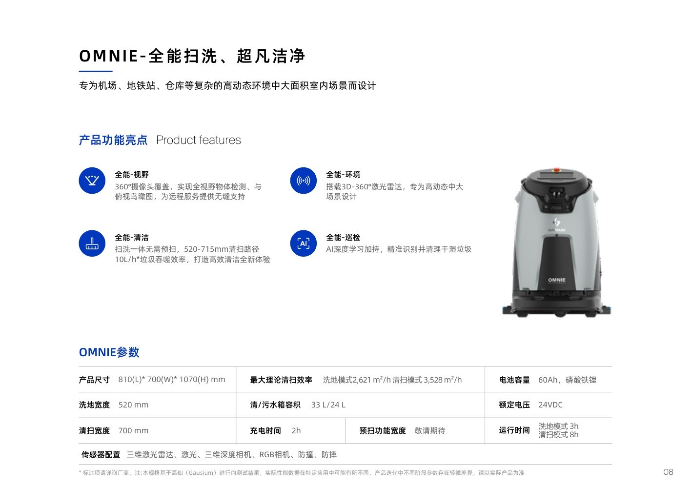 OMNIE：全能扫洗复杂高动态环境