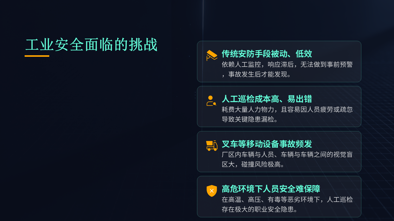 工业安全面临的挑战